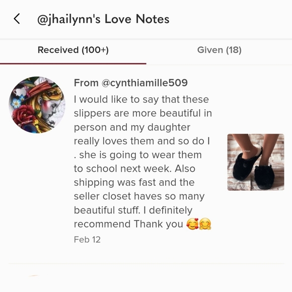 Black Fuzzy bear slippers - Picture 2 of 6